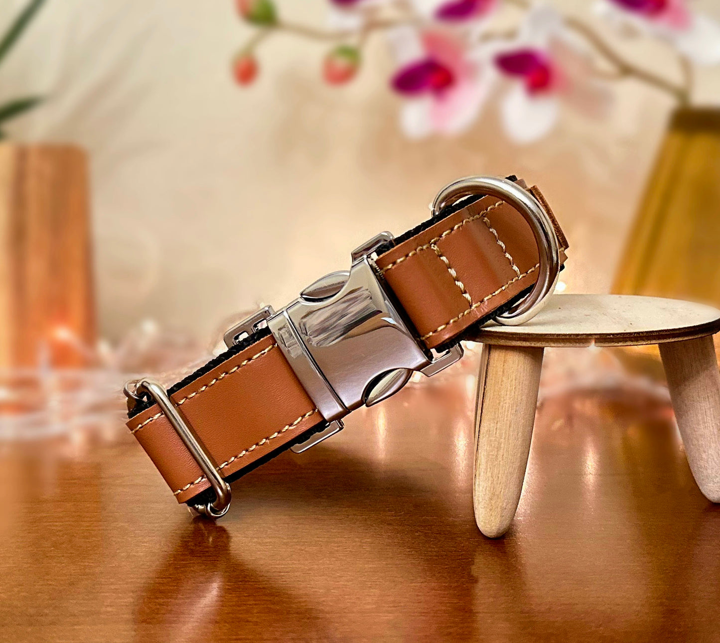 caramel quick-release collar