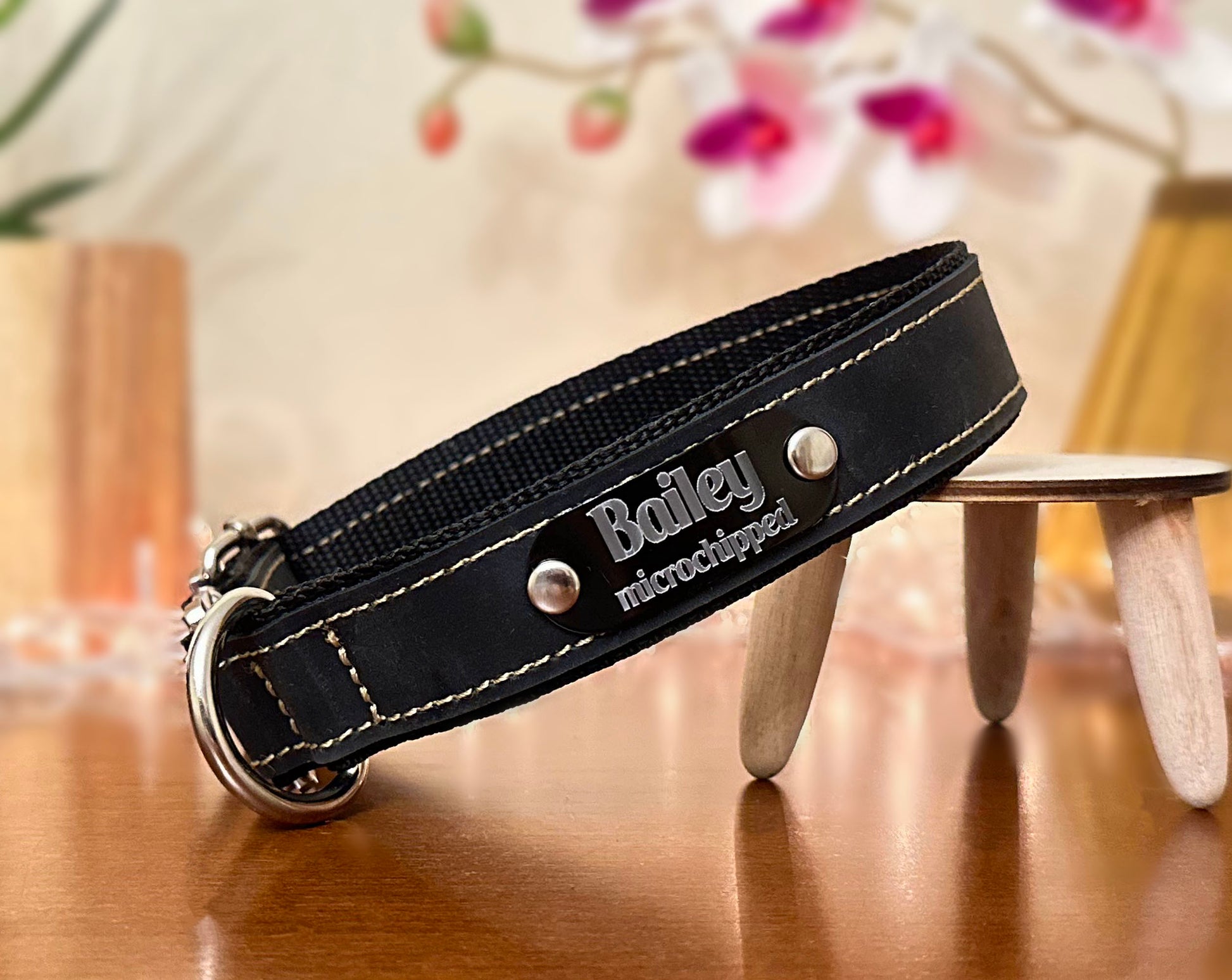quick-release collar black